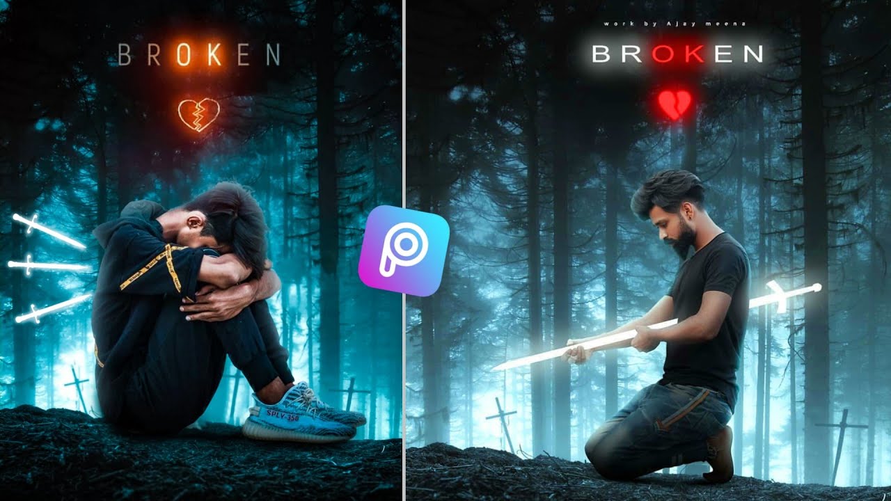 Broken heart photo editing background download - DJ PHOTO EDITING