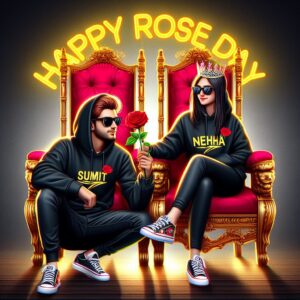 Happy Rose Day AI Photo Editing Free