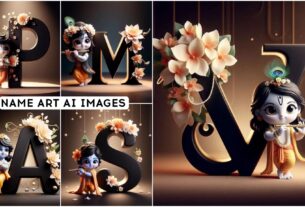 Krishna Janmashtami Name Art AI Photo Editing Prompts