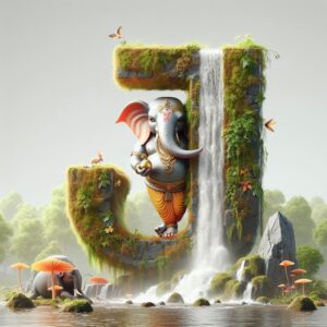 Ganesh Chaturthi 3D Name Art Ai Image Prompts bing image