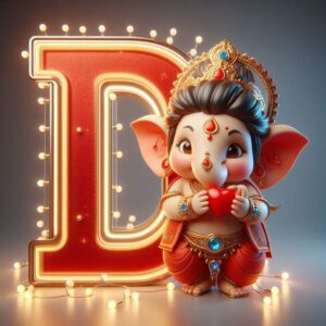 Ganesh Chaturthi 3D Name Art Ai Image Prompts bing image