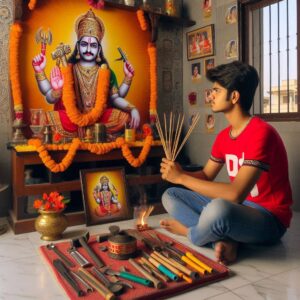 Vishwakarma Puja Ai Photo Editing Prompt 2024 – Bing image